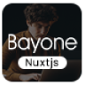 Bayone - Creative Portfolio Nuxtjs Template