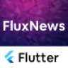 FluxNews - Flutter mobile app for Wordpress