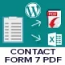 WordPress Contact Form 7 PDF, Google Sheet & Database
