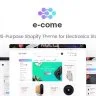 E-come | Multi-Purpose Shopify Theme for Electronics Store