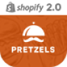 Pretzels - Fast Food & Restaurant Responsive Shopify Theme