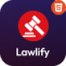 Lawlify - Patent Copyright and Trademark Law Firm HTML Template