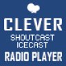 CLEVER - HTML5 Radio Player With History - Shoutcast and Icecast - WordPress Plugin