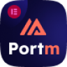 Portm - Personal Portfolio WordPress Theme