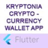 Kryptonia Cryptocurrency Wallet App
