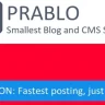 Prablog - PHP Blog CMS Script