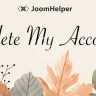 JMP Delete My Account