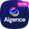 Aigence - AI Agency & Technology HTML Template