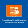 Virtual Products Quick Checkout