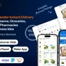 Hyperlocal - Multivendor eCommerce, Grocery, Food, Pharmacy Flutter Delivery app - Admin & Website