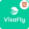 VisaFly - Immigration and Visa Consulting Website HTML Template