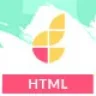 Derry - Colorful Minimal Portfolio HTML Template