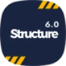 Structure - Construction Industrial Factory WordPress Theme