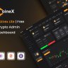 Coinex Lite - Crypto Admin Dashboard UI In Figma