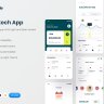 FinTech Mobile App UI KIT