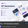 NFTzy - NFT Marketplace Mobile App UI Kit