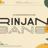 Rinjani Sans - Wide Stretch Typeface