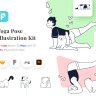 Yoga Pose Illustration Kit