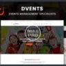 Dvents - Events Management Companies and Agencies WordPress Theme