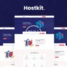 Hostkit - Hosting Services Elementor Template Kit